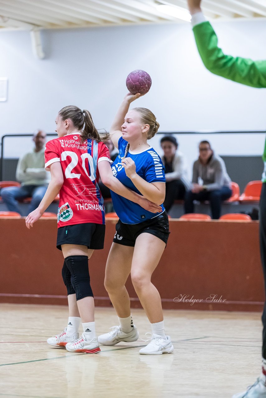 Bild 90 - wAJ TSV Ellerau - HSG HKiel/Kron : Ergebnis: 24:34